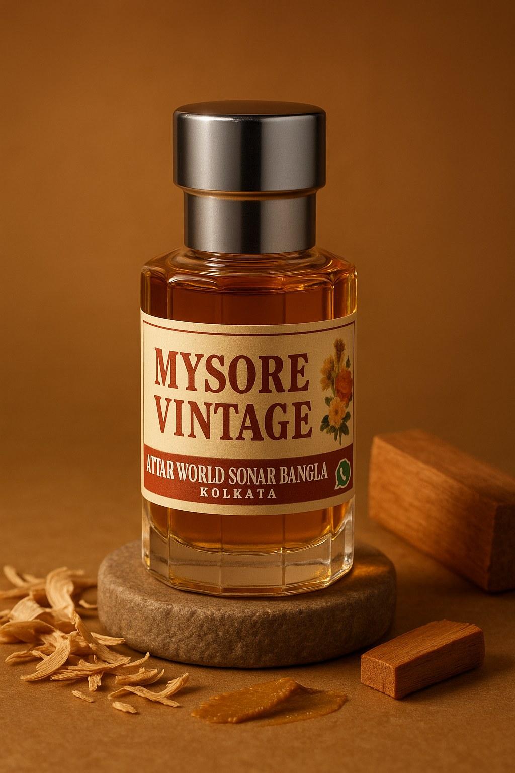 Mysore Vintage attar, front view [shoot-v2 angle 1]