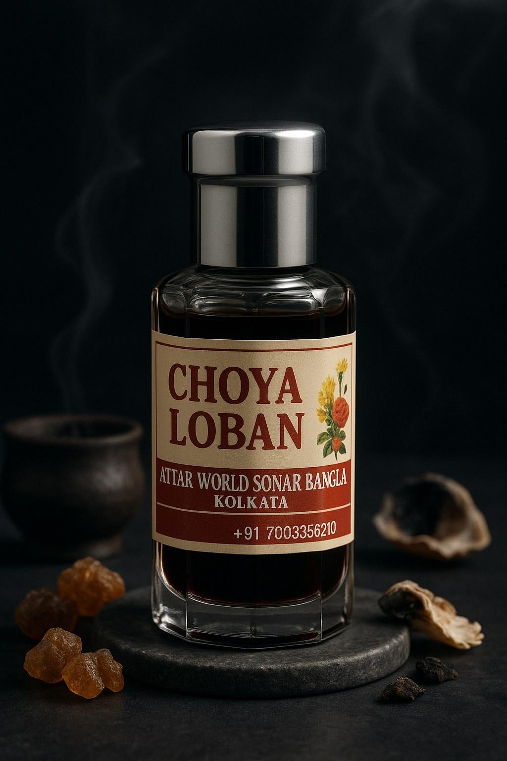 Choya Loban attar, front view [shoot-v2 angle 1]