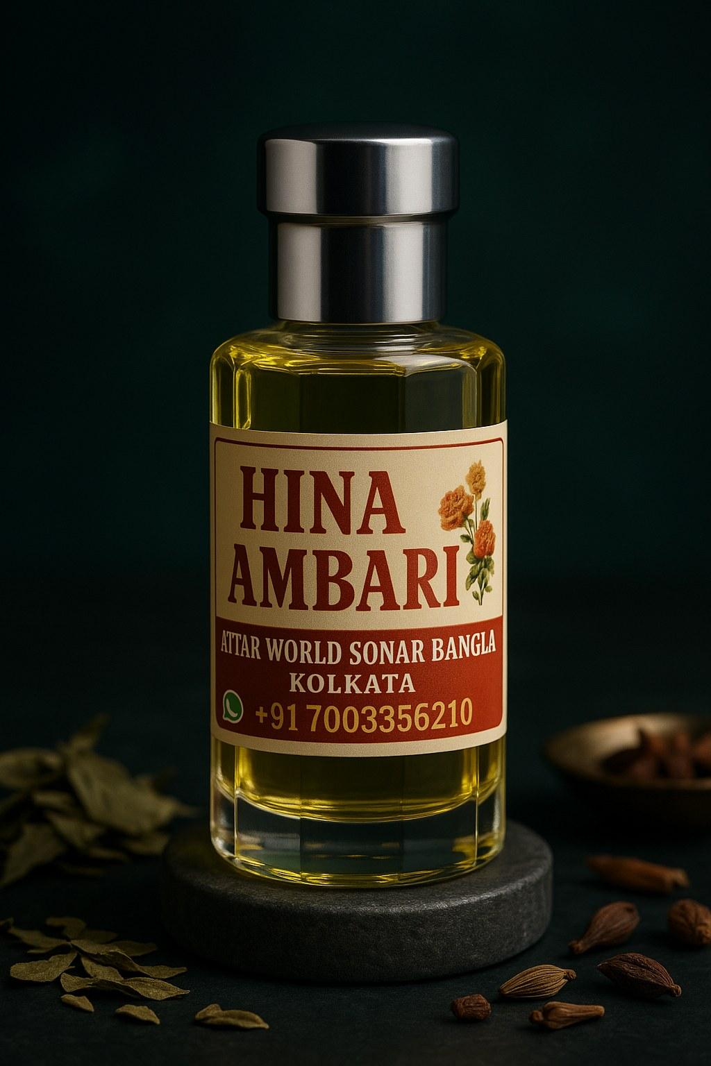Hina Ambari attar, front view [shoot-v2 angle 1]