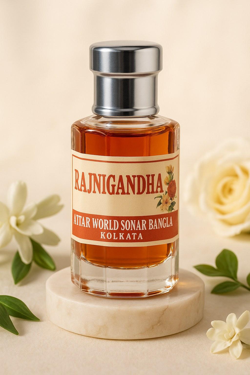 Rajnigandha attar, front view [shoot-v2 angle 1]