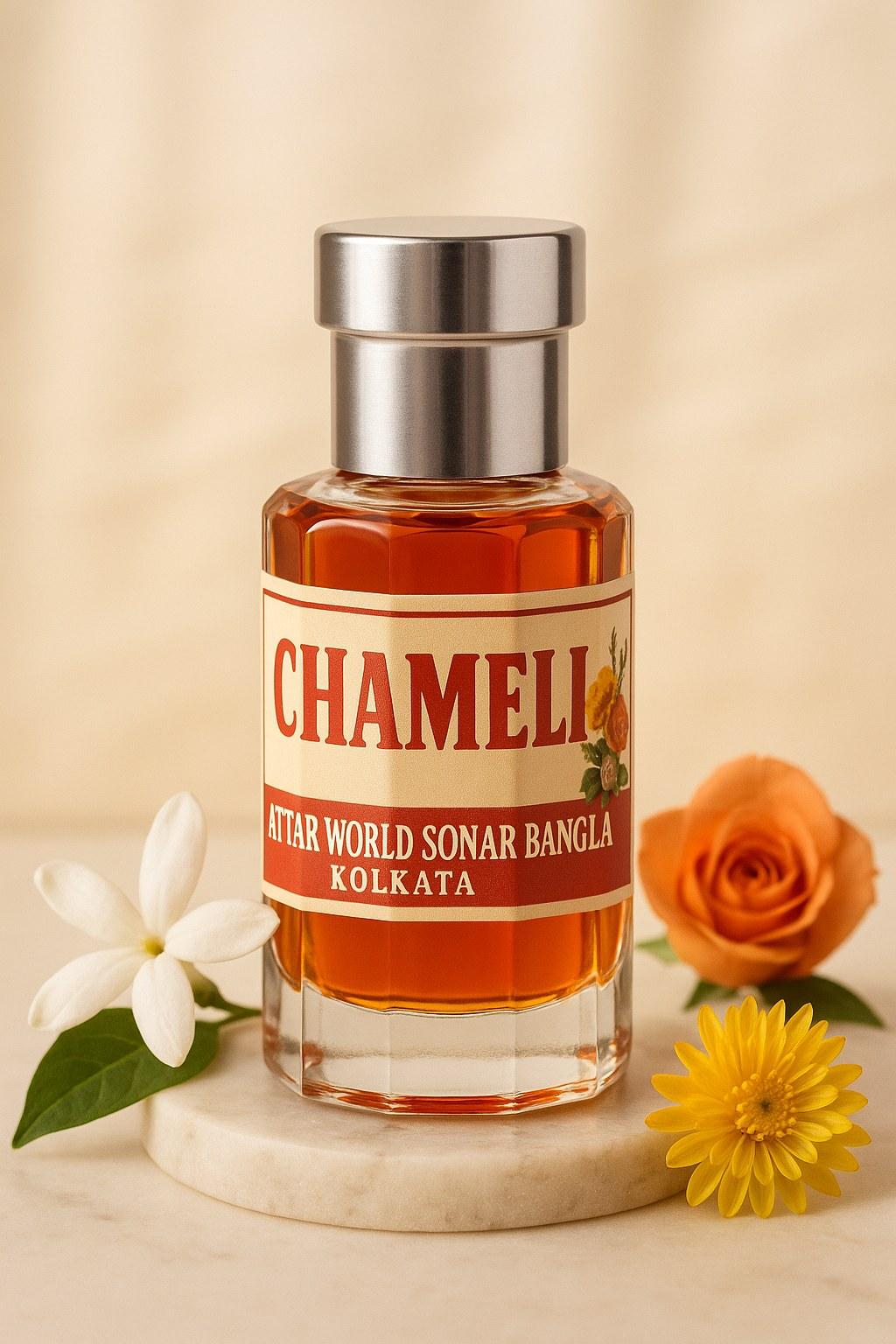 Chameli attar, front view [shoot-v2 angle 1]