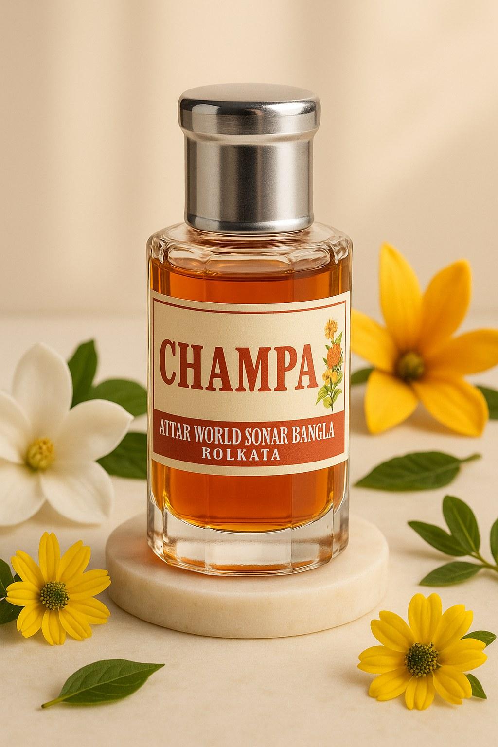Champa attar, front view [shoot-v2 angle 1]