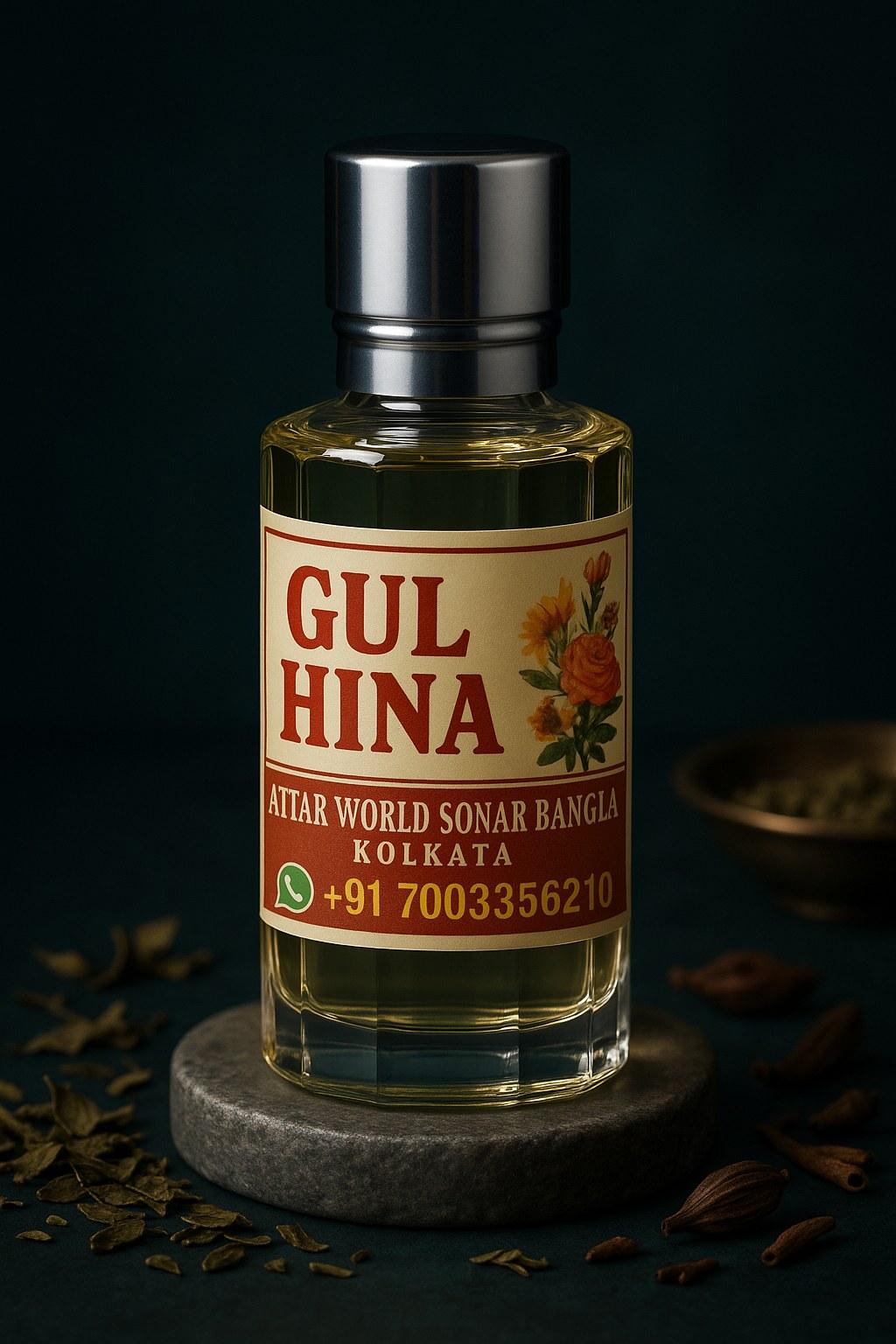 Gul Hina attar, front view [shoot-v2 angle 1]