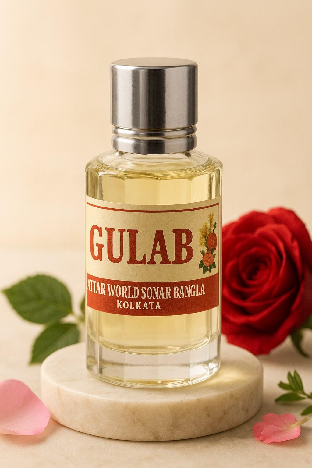 Gulab attar, front view [shoot-v2 angle 1]