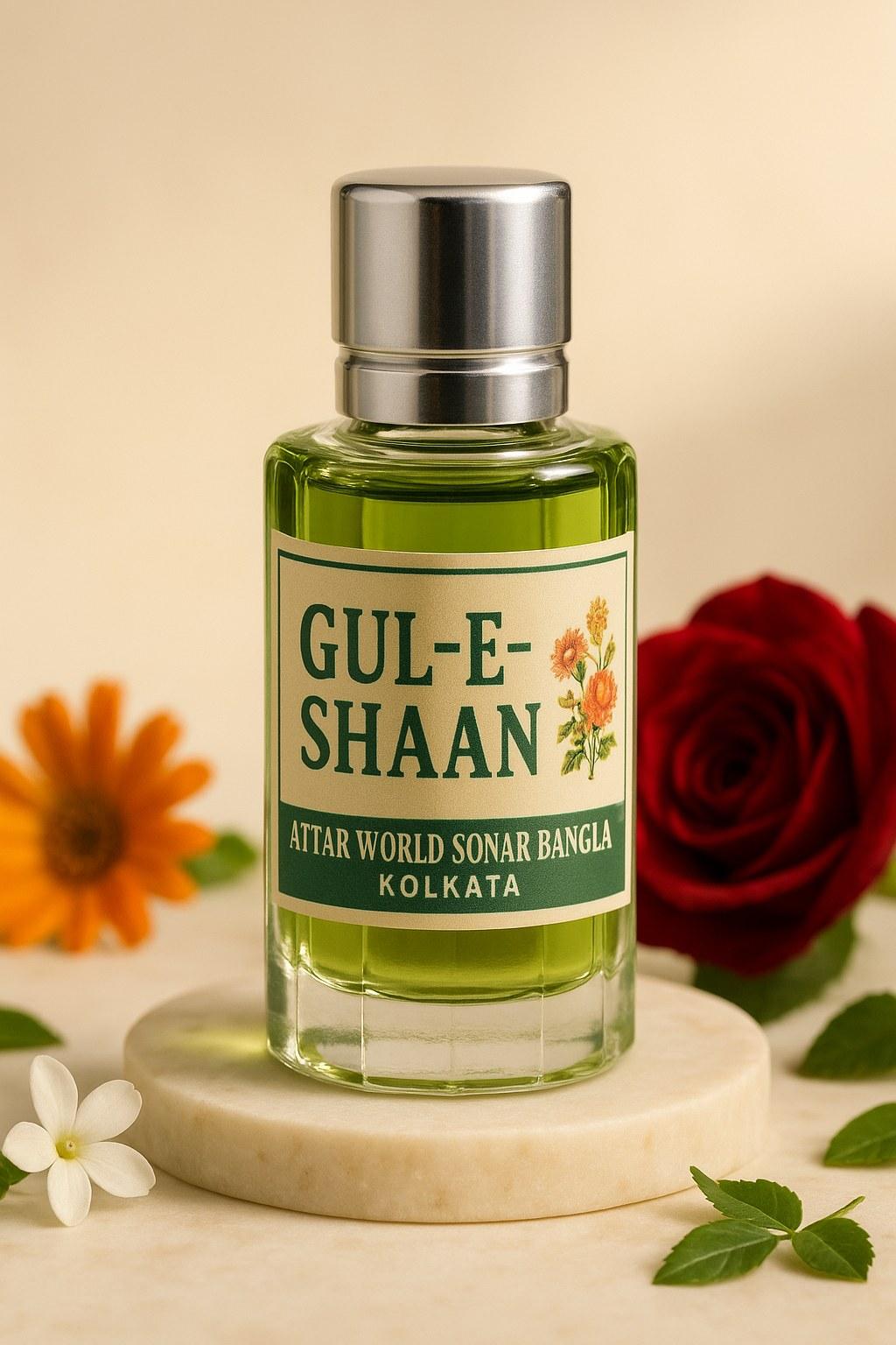 Gul-E-Shaan attar, front view [shoot-v2 angle 1]