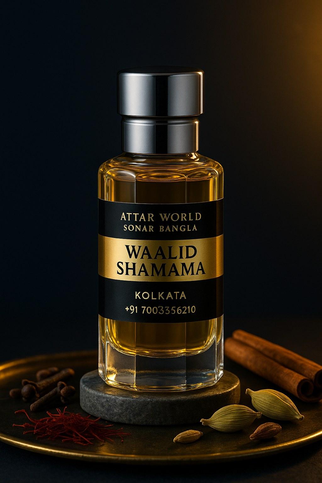 Waalid Shamama attar, front view [shoot-v2 angle 1]