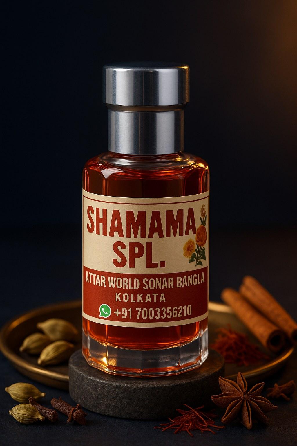 Shamama Spl. attar, front view [shoot-v2 angle 1]