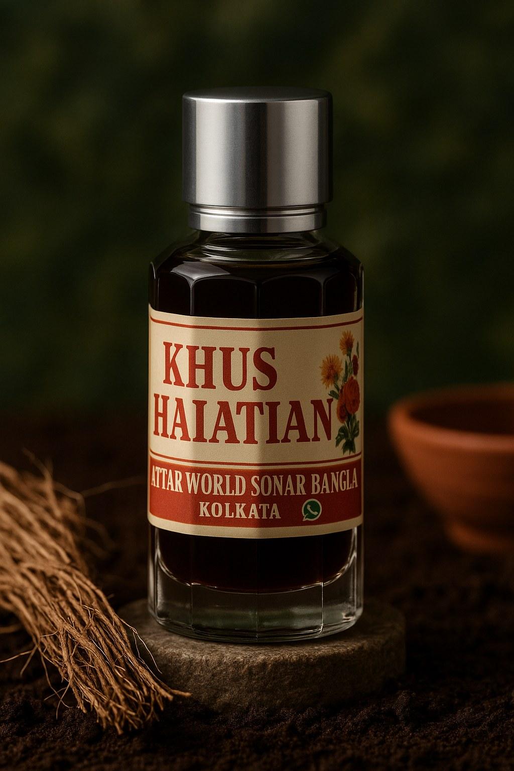 Khus Haiatian attar, front view [shoot-v2 angle 1]