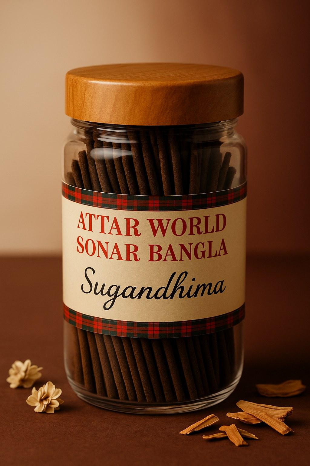 Sugandhima Dhoopbatti attar, front view [shoot-v2 angle 1]
