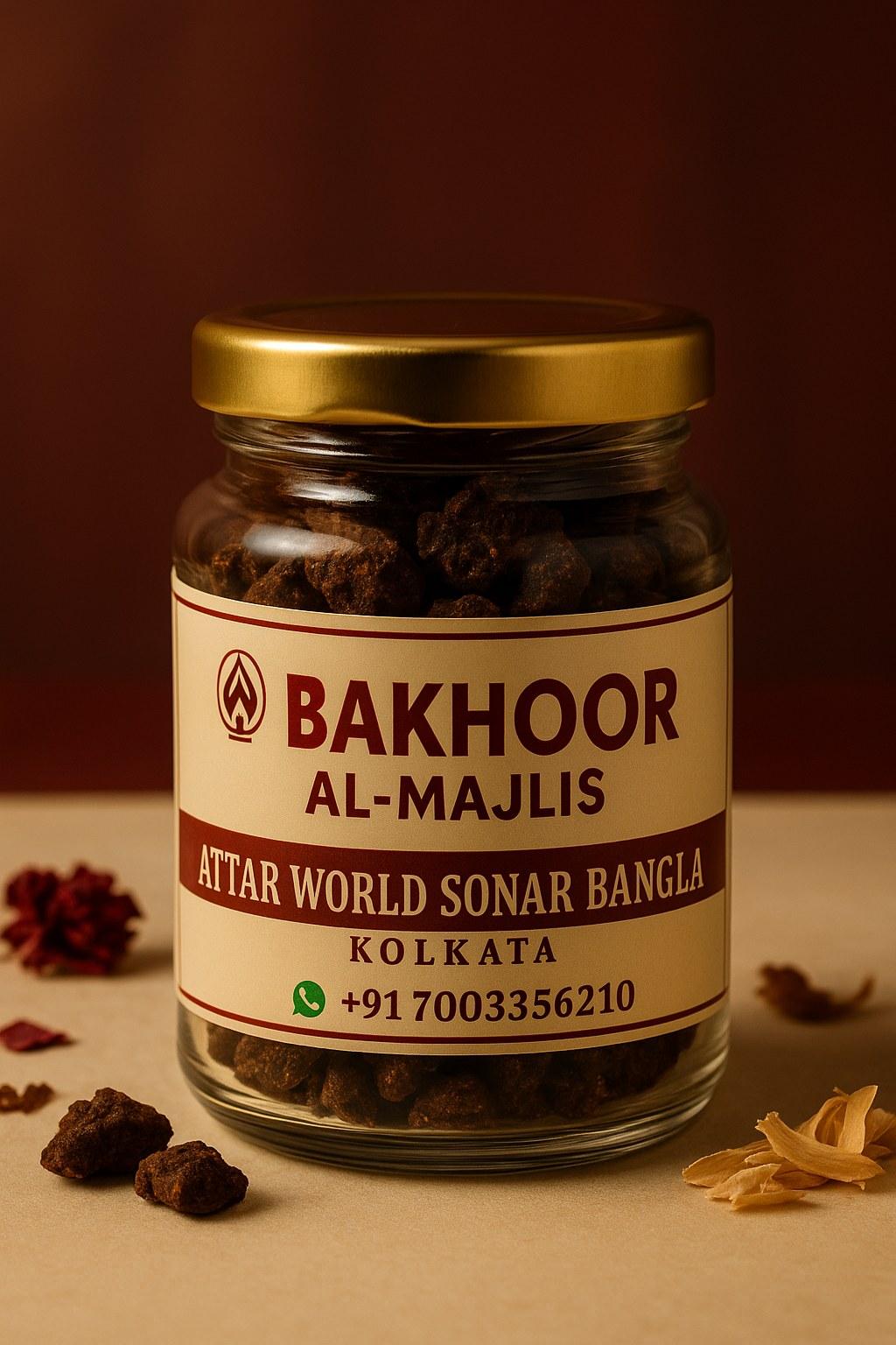 Bakhoor Al-Majlis attar, front view [shoot-v2 angle 1]